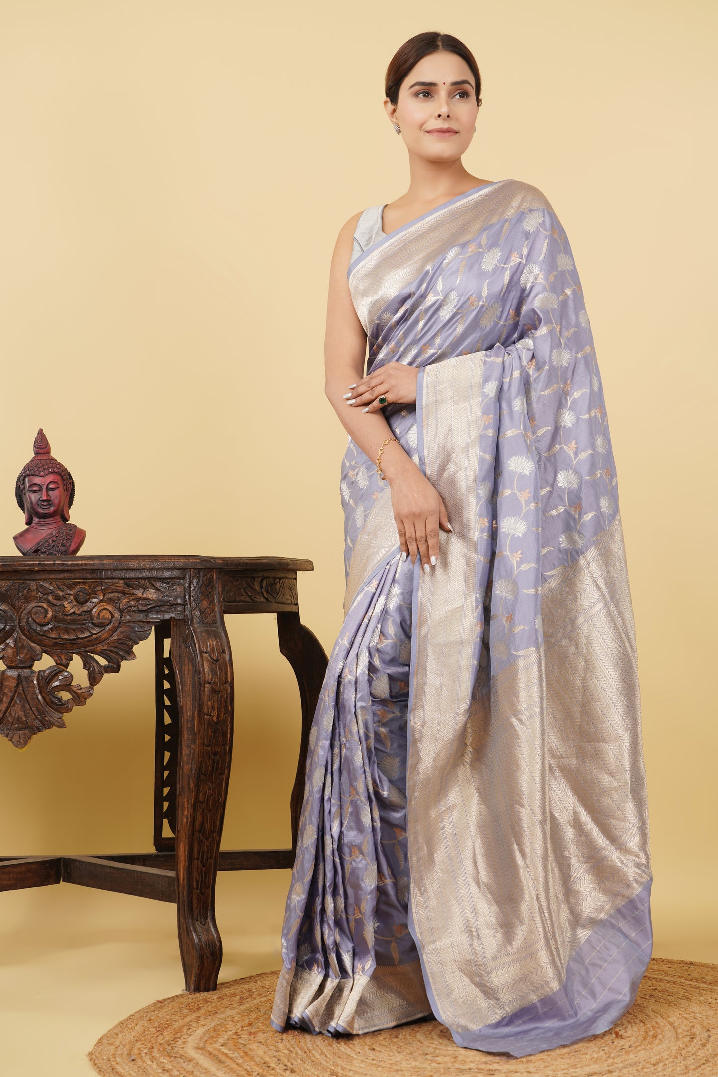 Katan Silk Saree – Regal Grace in Every Drape