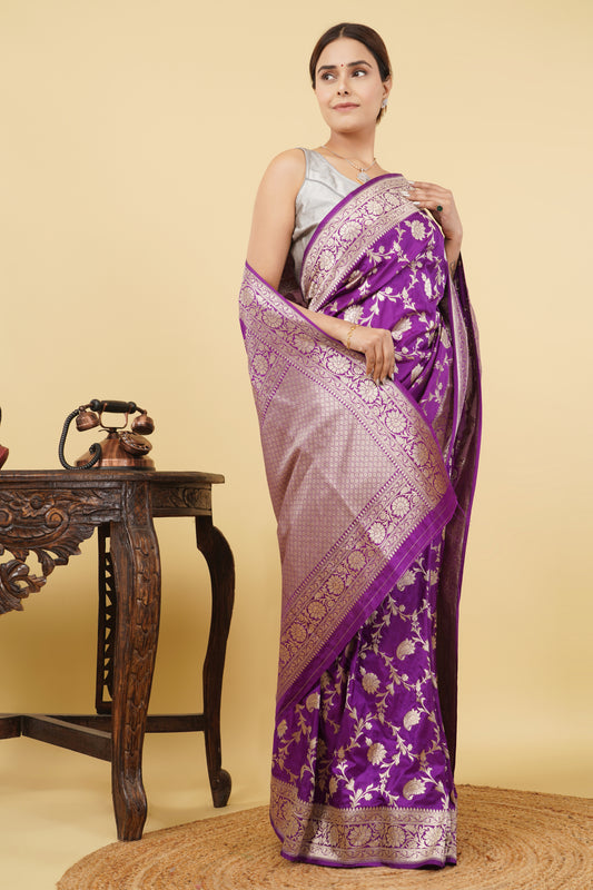 Katan Silk Saree – Regal Grace in Every Drape