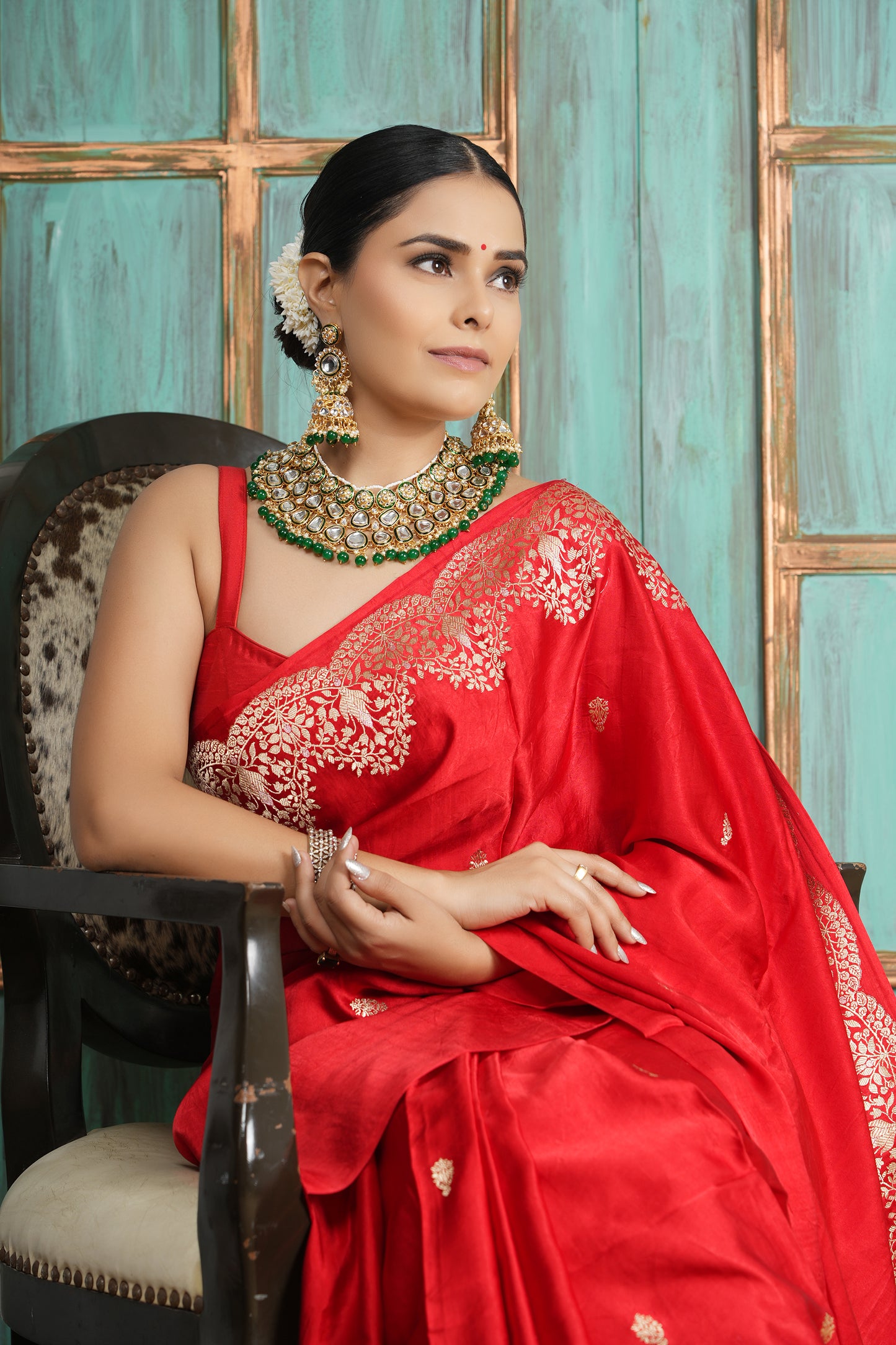 Mashru Silk Saree – A Lustrous Fusion of Comfort and Elegance