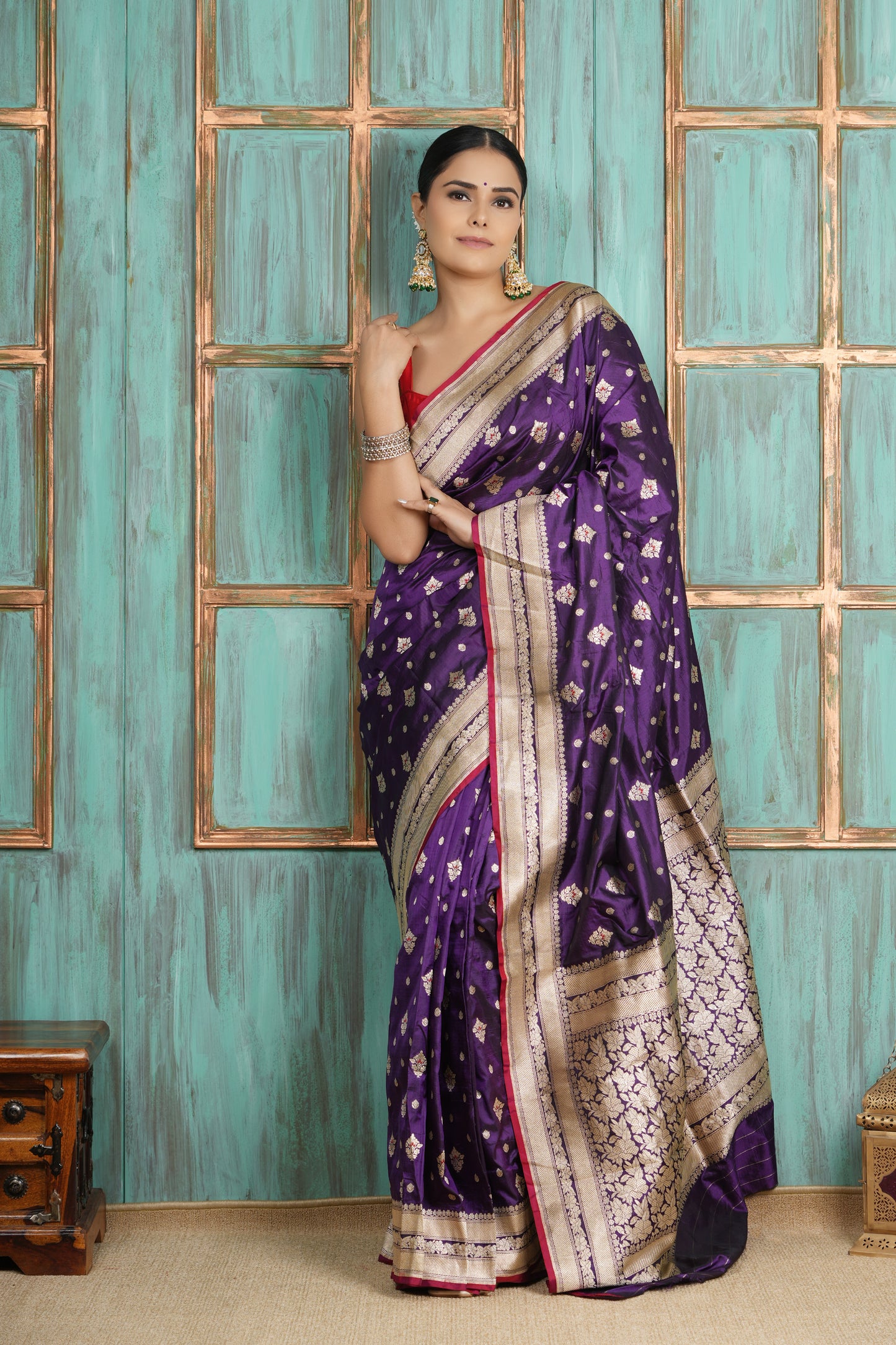 Katan Silk Saree – Regal Grace in Every Drape