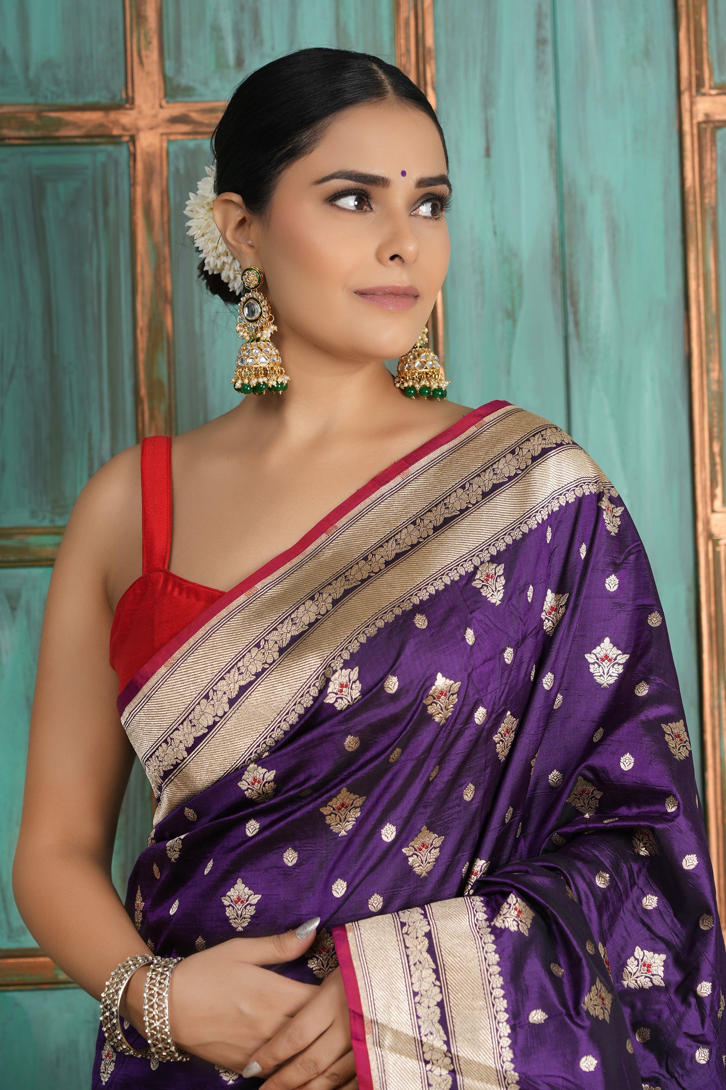 Katan Silk Saree – Regal Grace in Every Drape